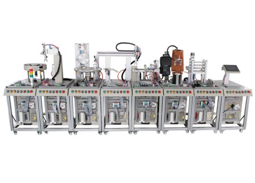 柔性自動化生產線與工業機器人應用實訓系統 八站協同的工業控制系統技術研發